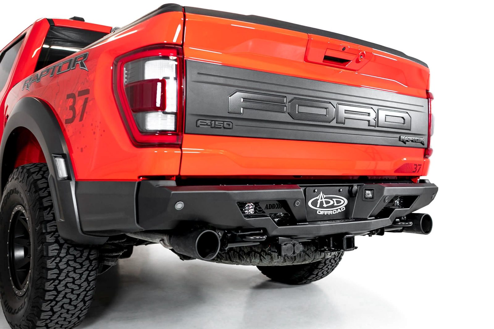 Addictive Desert Designs Stealth Fighter rear bumper, F-150 Raptor (3rd gen)