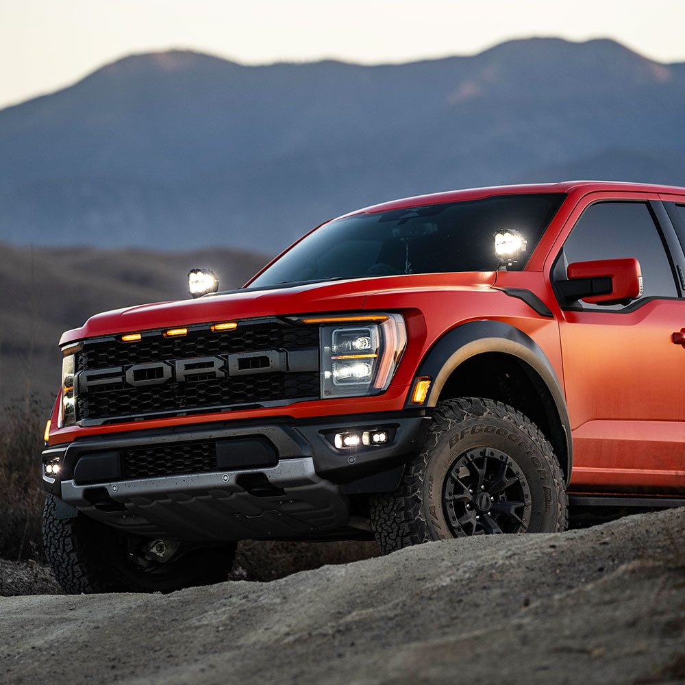 Baja Designs S2 SAE / S2 Pro fog pocket kit, Bronco Raptor and F-150 Raptor