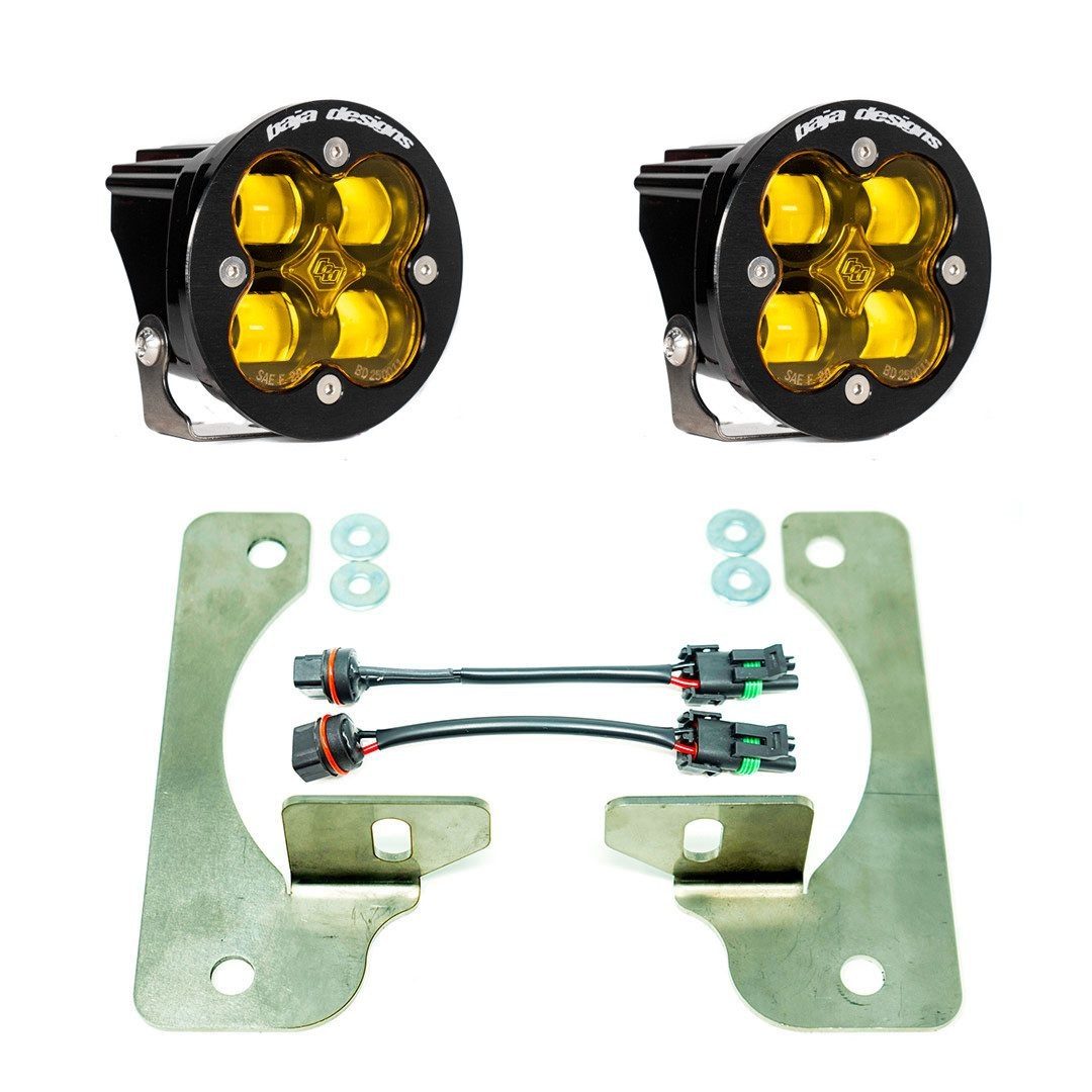 Baja Designs Squadron-R SAE fog pocket light kit, Jeep JL/JT