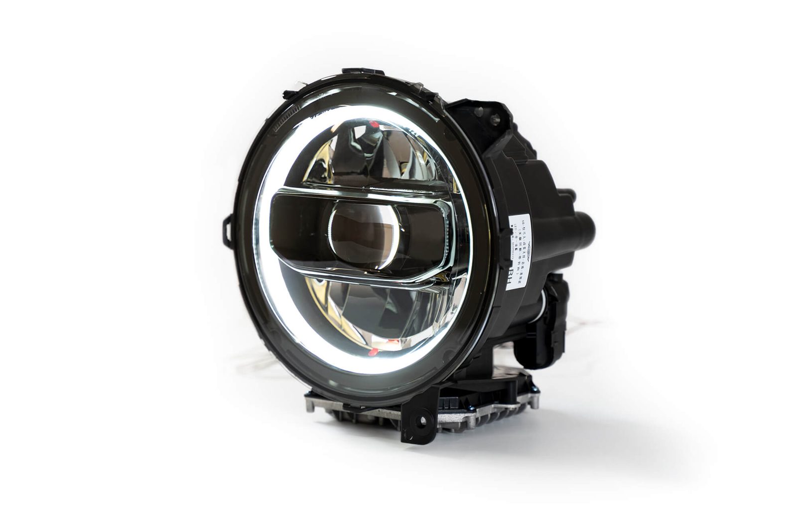 DV8 LED headlights (black), Wrangler JL / Gladiator JT