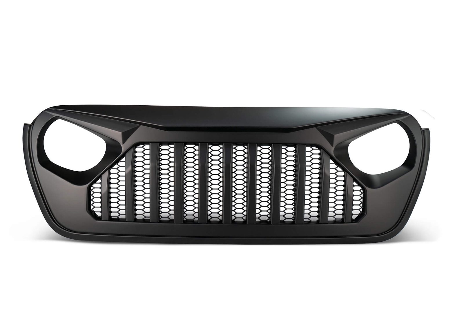 DV8 replacement grille (black), Wrangler JL / Gladiator JT