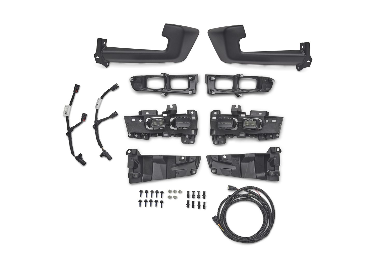 Ford Performance Bronco auxiliary lighting kit (Raptor-style fog lamps) for modular front bumper