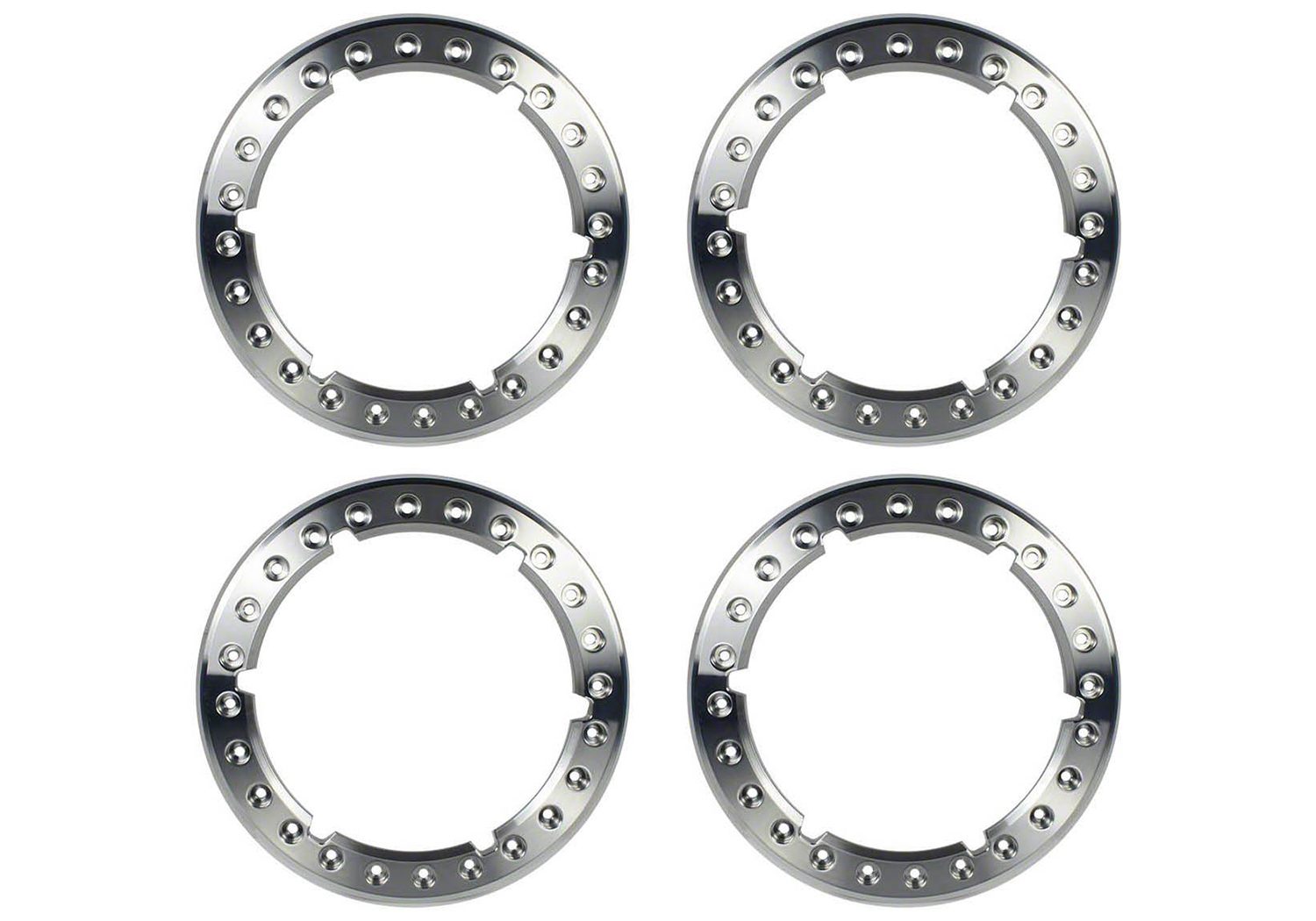Ford Performance F-150 Raptor / Ranger Raptor functional beadlock ring kit (set of 4, 35" tire wheel)