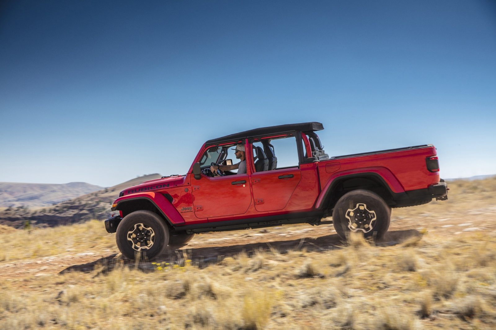 Jeep factory half doors (Dual-Door Group), Gladiator JT / Wrangler JL (representative image)