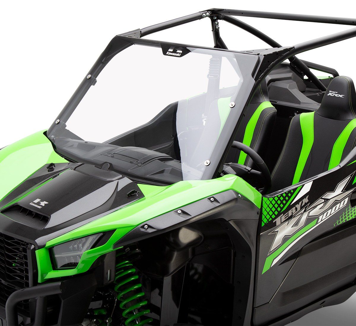 Kawasaki KQR Full Windshield, polycarbonate (KRX / KRX4)