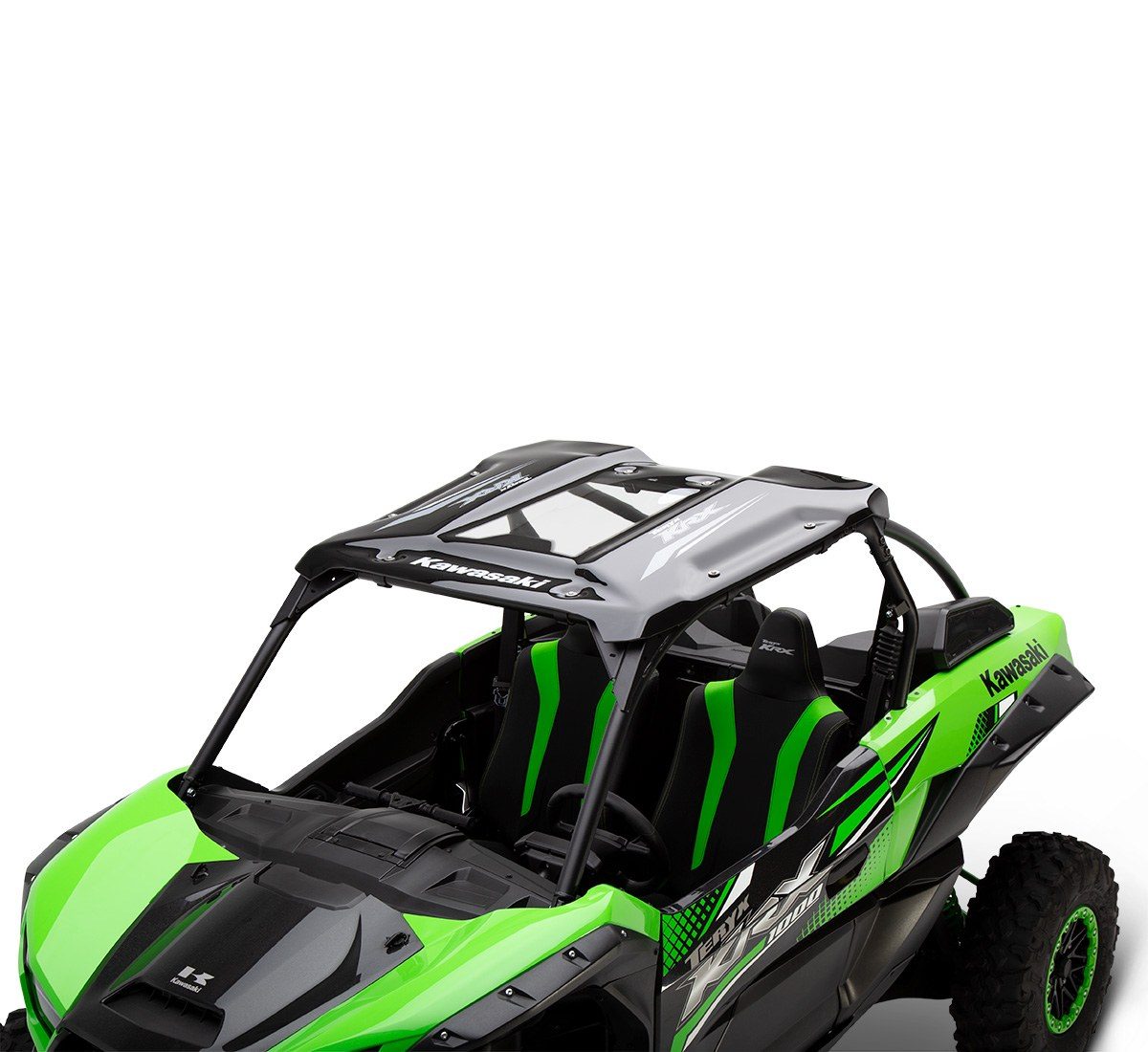 Kawasaki KQR Premium Roof, polycarbonate, black (KRX 1000)