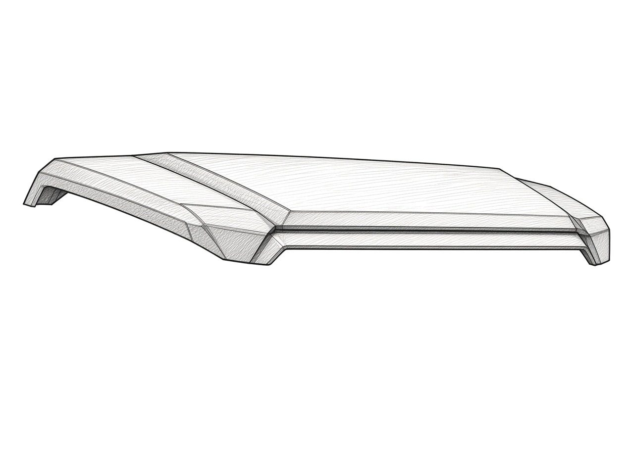 Maverick X3 X rs factory full hard roof (take-off) (illustration)