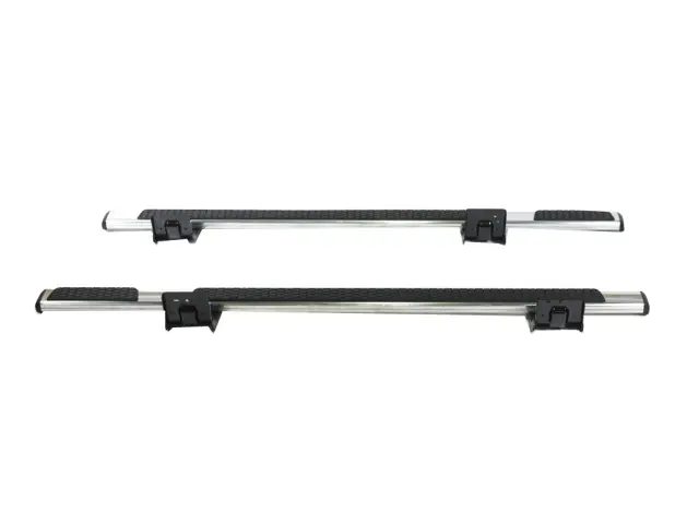 Mopar stainless tubular side steps, wheel-to-wheel, Ram 1500 Crew Cab 5'7" bed